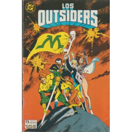 LOS OUTSIDERS Nº 25 ED.ZINCO