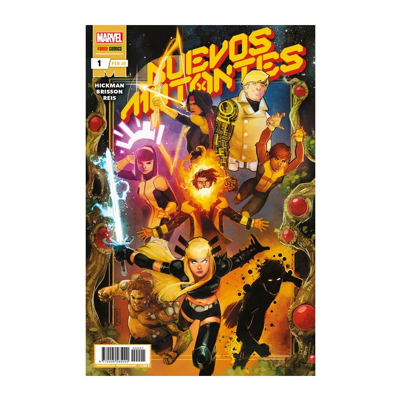 NUEVOS MUTANTES Nº 1 A 3 ED.PANINI