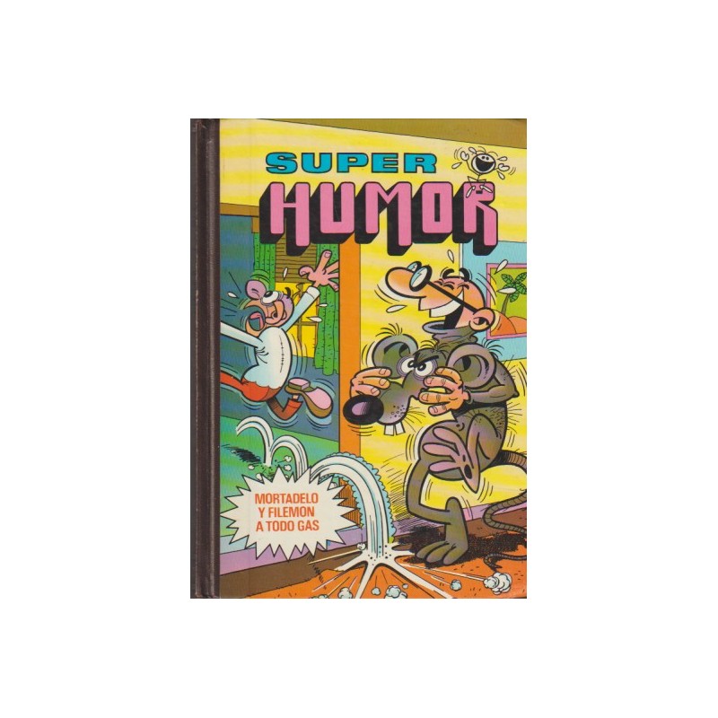 SUPER HUMOR XII ( Nº 12 ) ED.BRUGUERA , 360 PAGINAS DE MORTADELO Y FILEMON 4ª EDICION año 1984