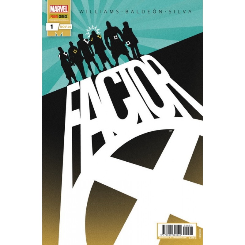 FACTOR X Nº 1 Y 2 ED.PANINI