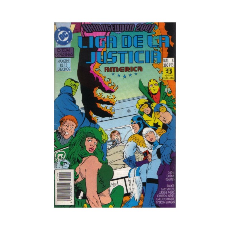 ARMAGEDDON 2001 Nº 4 LIGA DE LA JUSTICIA AMERICA