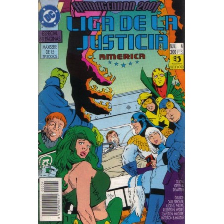 ARMAGEDDON 2001 Nº 4 LIGA DE LA JUSTICIA AMERICA