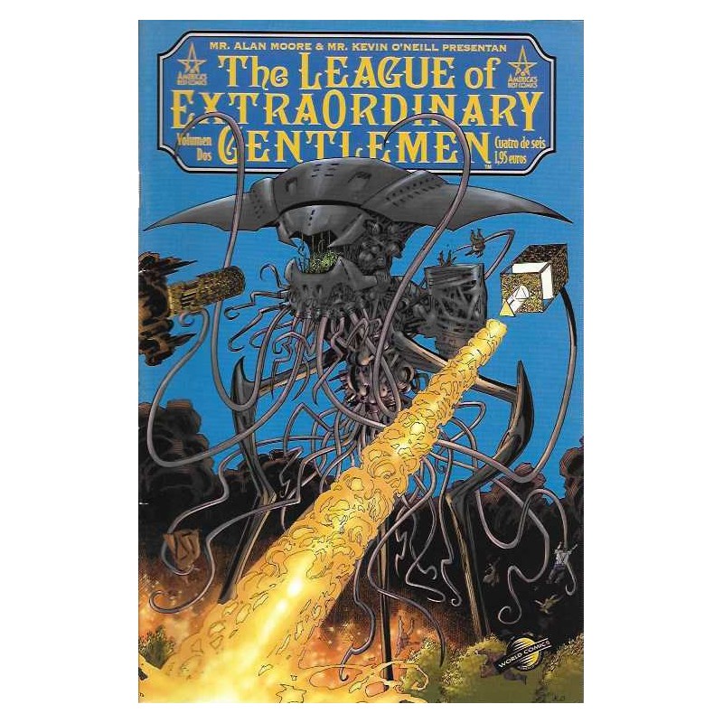 THE LEAGUE OF EXTRAORDINARY GENTLEMEN  VOL.2 Nº 1,3,4 Y 6