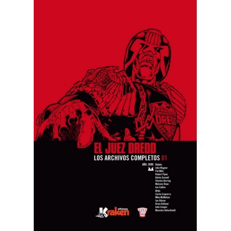 EL JUEZ DREDD LOS ARCHIVOS COMPLETOS VOL.1 DE 10