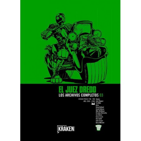 EL JUEZ DREDD LOS ARCHIVOS COMPLETOS VOL.3 DE 10