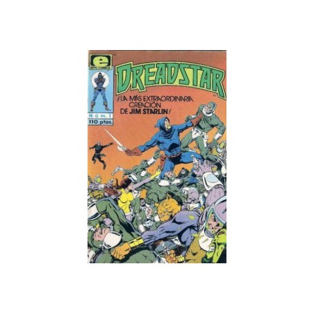 DREADSTAR Nº 1 Y 2 POR JIM STARLIN
