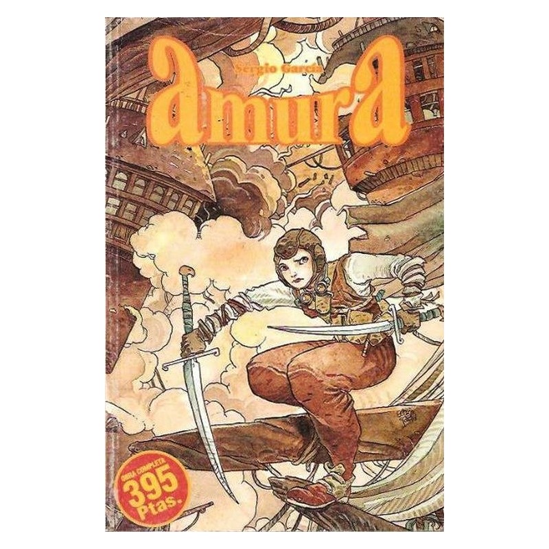 AMURA COLECCION COMPLETA ,6 COMICS EN UN RETAPADO POR SERGIO GARCIA