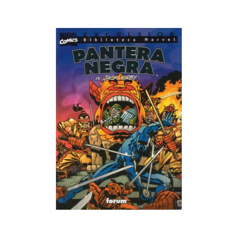 PANTERA NEGRA BIBLIOTECA MARVEL POR JACK KIRBY