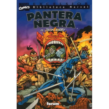 PANTERA NEGRA BIBLIOTECA MARVEL POR JACK KIRBY