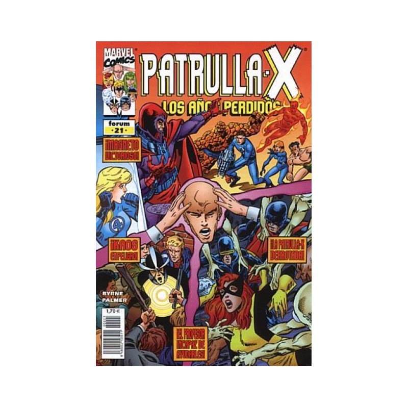 PATRULLA X LOS AÑOS PERDIDOS Nº 19 AL 21 PORJOHN BYRNE