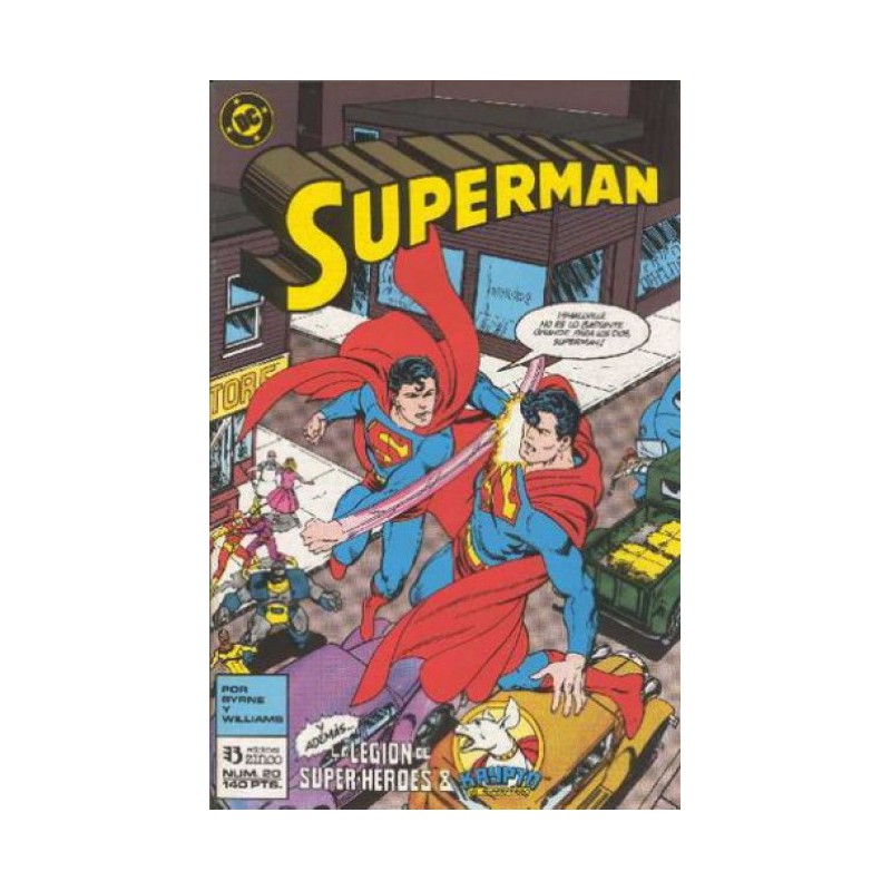 SUPERMAN VOL.2 Nº 20 EDICIONES ZINCO