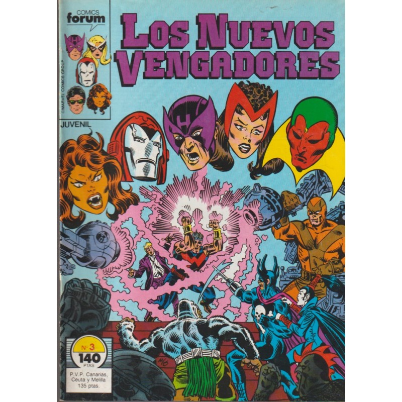 LOS NUEVOS VENGADORES VOL.1 Nº 1 A 5 ED.FORUM