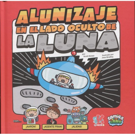 ALUNIZAJE EN EL LADO OSCURO DE LA LUNA, COMICS LAND KID