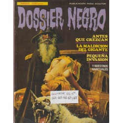 DOSSIER NEGRO Nº 164 AL 168