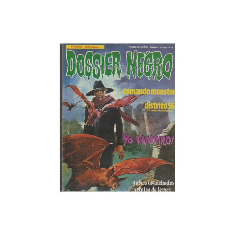 DOSSIER NEGRO Nº 184 AL 187