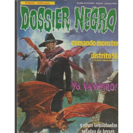 DOSSIER NEGRO Nº 184 AL 187