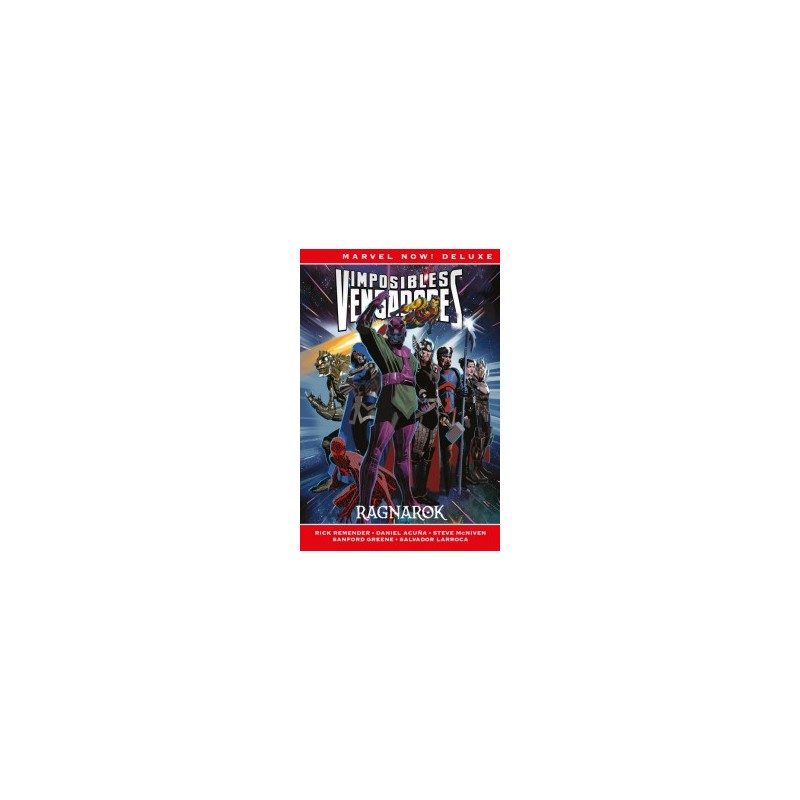 IMPOSIBLES VENGADORES TOMOS 1 AL 3 MARVEL NOW DELUXE