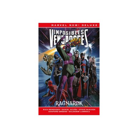 IMPOSIBLES VENGADORES TOMOS 1 AL 3 MARVEL NOW DELUXE