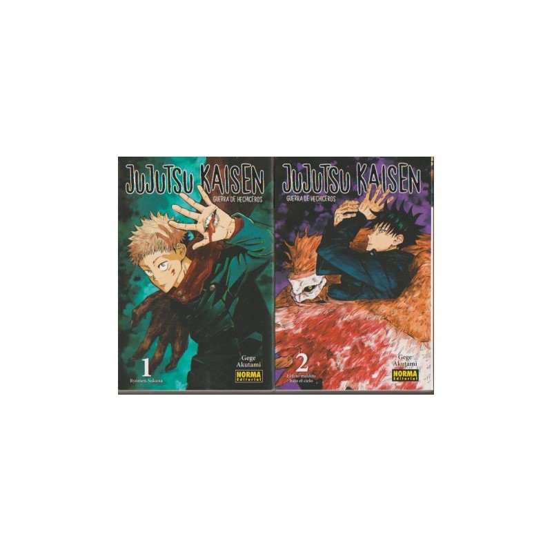 JUJUTSU KAISEN Nº 1 AL 6 , MANGA