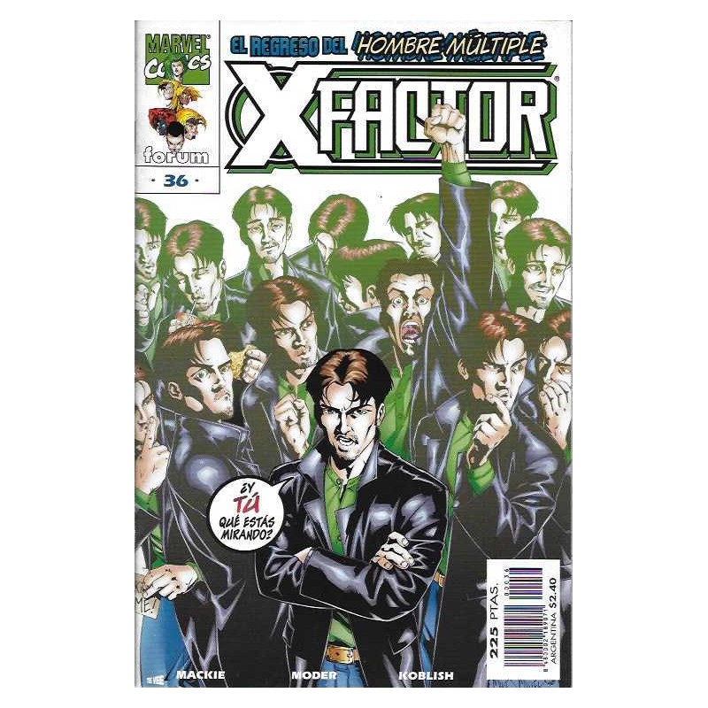 X-FACOR Nº 36 EDITORIAL PANINI
