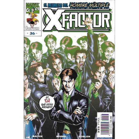 X-FACOR Nº 36 EDITORIAL PANINI