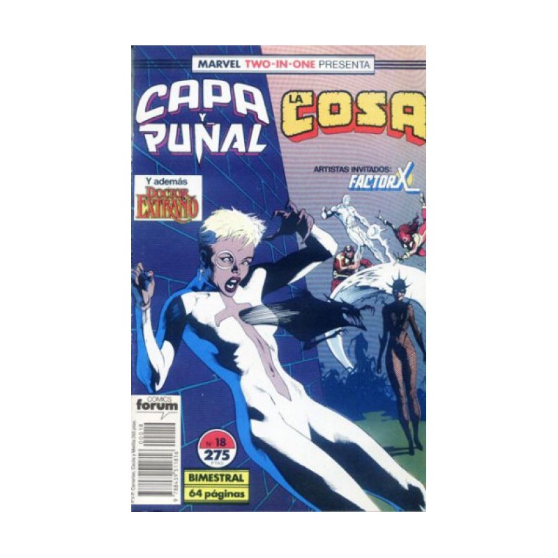 CAPA Y PUÑAL Y LA COSA Nº 18 MARVEL TWO IN ONE