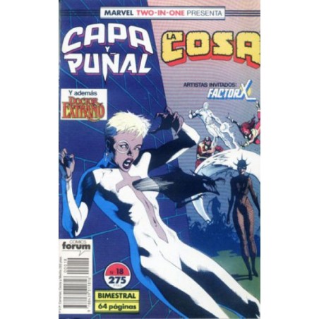 CAPA Y PUÑAL Y LA COSA Nº 18 MARVEL TWO IN ONE
