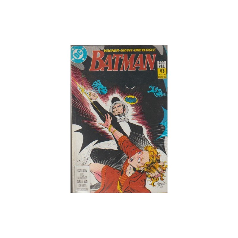 BATMAN VOL.2 Nº 38 AL 42 EN UN RETAPADO ED.ZINCO