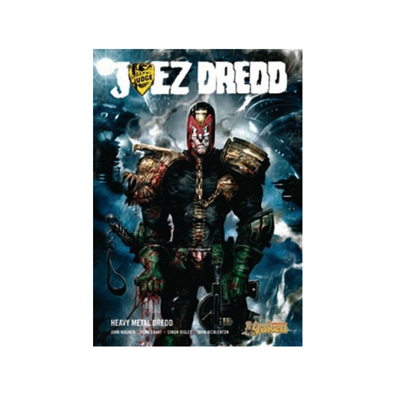 HEAVY METAL DREDD POR ALAN GRANT ,JOHN WAGNER Y SIMON BISLEY
