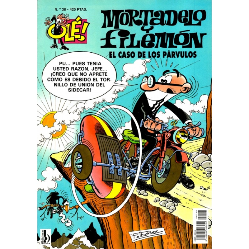 COLECCION OLE ¡ MORTADELO Y FILEMON Nº 38 EL CASO DE LOS PARVULOS