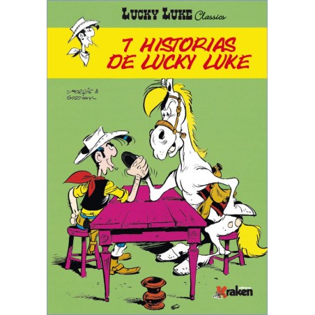 LUCKY LUKE CLASSICS Nº 5 : 7 HISTORIAS DE LUCKY LUKE POR MORRIS Y GOSCINNY , ED.KRAKEN