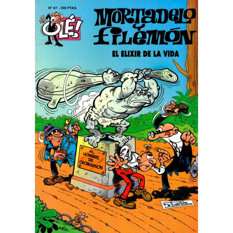 coleccion OLE nº 67 MORTADELO Y FILEMON : EL ELIXIR DE LA VIDA, ED.B