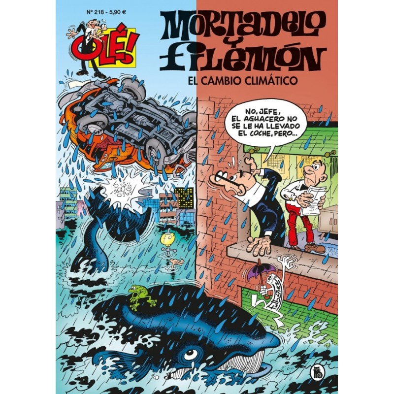 COLECCION OLE Nº 218 MORTADELO Y FILEMON : EL CAMBIO CLIMATICO
