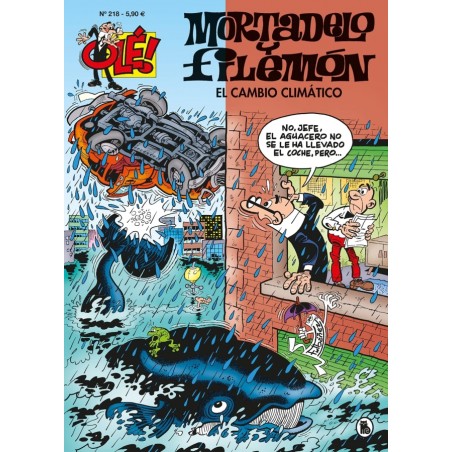 COLECCION OLE Nº 218 MORTADELO Y FILEMON : EL CAMBIO CLIMATICO