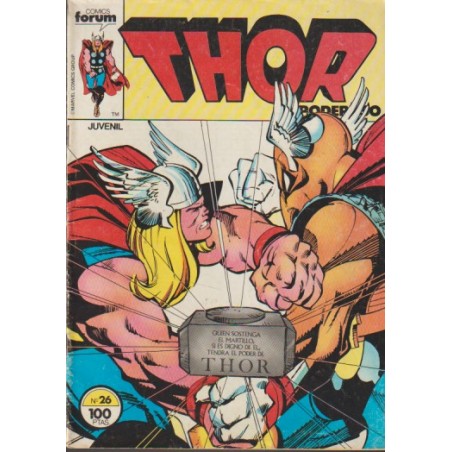 THOR VOL.1 Nº 25 Y 26 ED.FORUM , 1º Y 2º NUMERO DE THOR DE WALTER SIMONSON