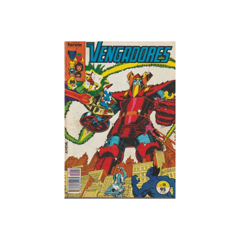 LOS VENGADORES VOL.1 Nº 18 ED.FORUM