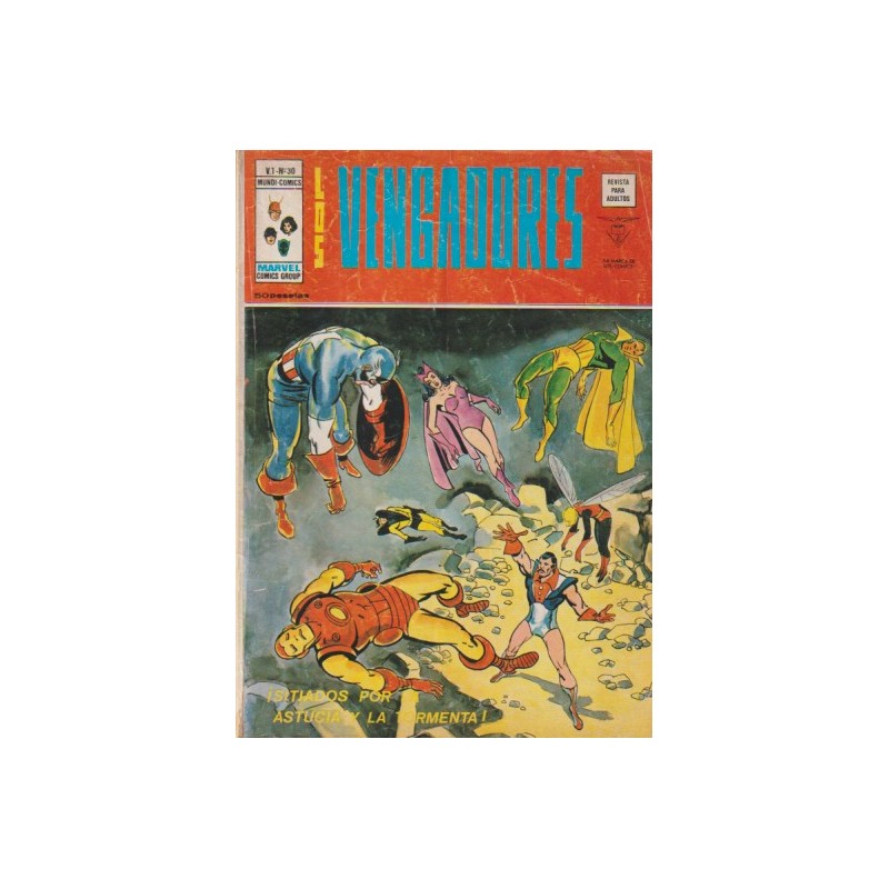 LOS VENGADORES VOL.2 Nº 30 : ¡ SITIADOS POR ASTUCIA Y TORMENTA ¡