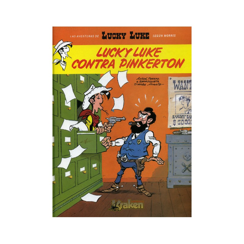 LAS AVENTURAS DE LUCKY LUKE SEGUN MORRIS Nº 1 : LUCKY LUKE CONTRA CONTRA PINKERTON