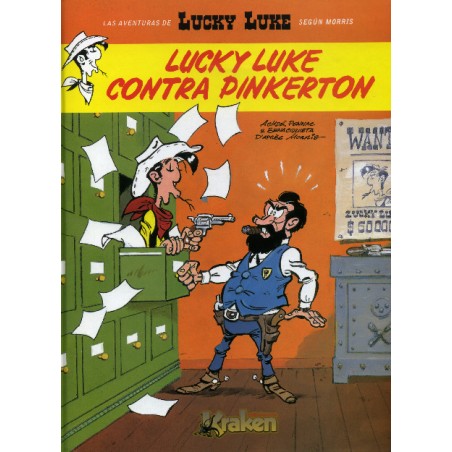 LAS AVENTURAS DE LUCKY LUKE SEGUN MORRIS Nº 1 : LUCKY LUKE CONTRA CONTRA PINKERTON