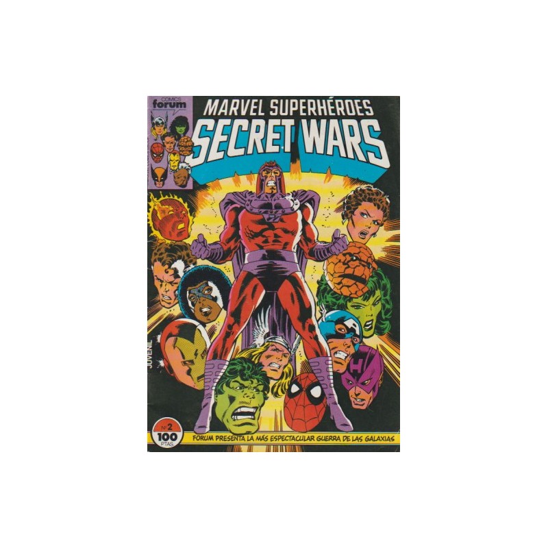 SECRET WARS ED.FORUM NUMEROS SUELTOS DISPONIBLES