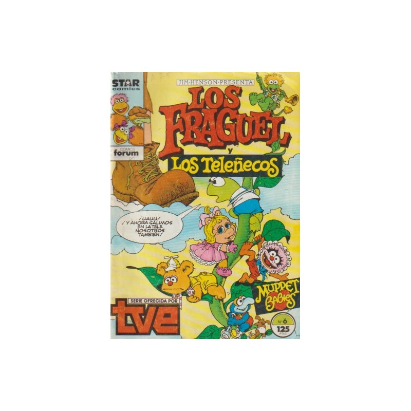 JIM HENSON PRESENTA Nº 6 LOS FRAGUEL Y LOS TELEÑECOS Nº