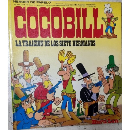 HEROES DE PAPEL ED.BURULAN 7 COCOBILL :LA TRAICION DE LOS SIETE HERMANOS