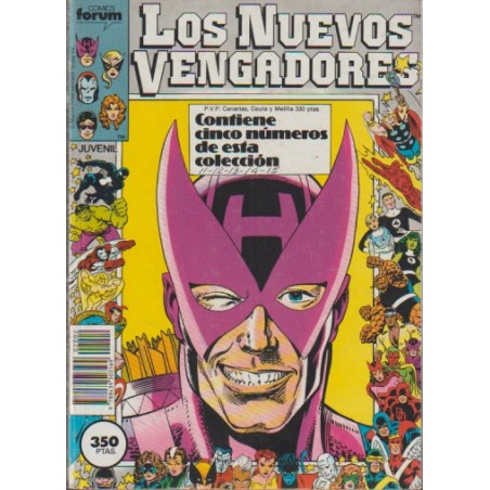 LOS NUEVOS VENGADORES Nº 16 AL 30 ED.FORUM EN 3 RETAPADOS
