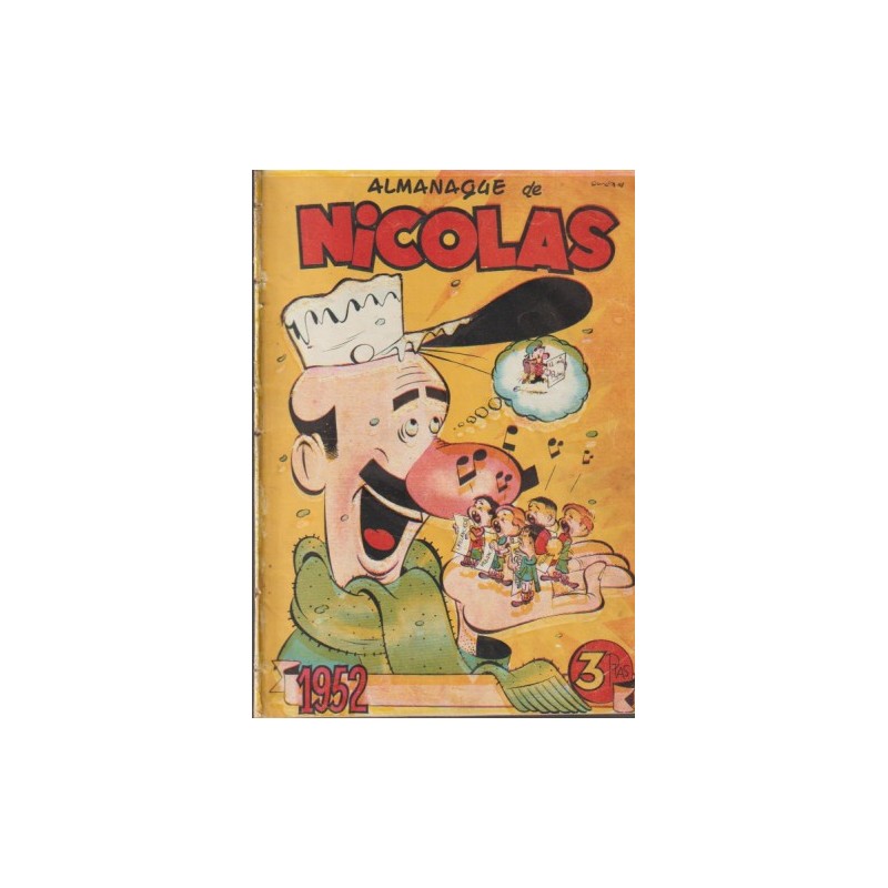 ALMANAQUE DE NICOLAS 1952 , PROCEDENTE DE ENCUADERNACION