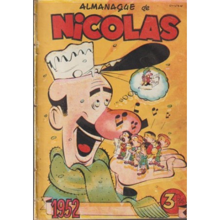 ALMANAQUE DE NICOLAS 1952 , PROCEDENTE DE ENCUADERNACION