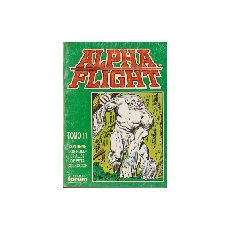 ALPHA FLIGHT VOL.1 Nº 57 AL 59 EN UN RETAPADO