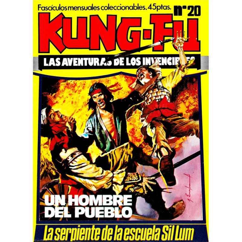 KUNG-FU LAS AVENTURAS DE LOS INVENCIBLES Nº 20 Y 29
