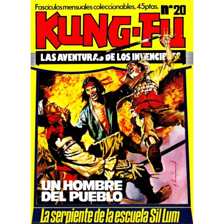 KUNG-FU LAS AVENTURAS DE LOS INVENCIBLES Nº 20 Y 29