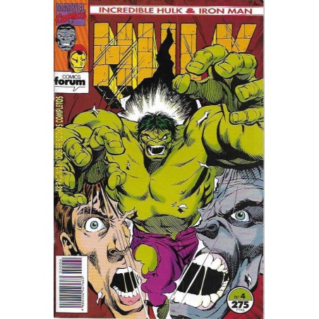 INCREDIBLE HULK & IRON MAN Nº 4 DE 9 ED.FORUM