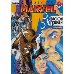CLASICOS MARVEL Nº 8 Y 9 CABALLERO LUNA MOON KNIGHT DE BILL SIENKIEWICZ ED.FORUM